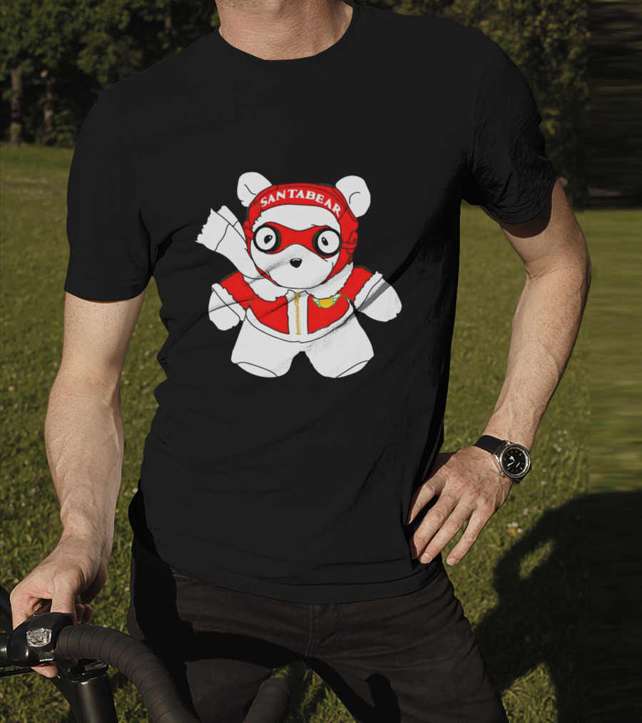 Santa Bear Aviator Christmas Minnesota T-Shirt