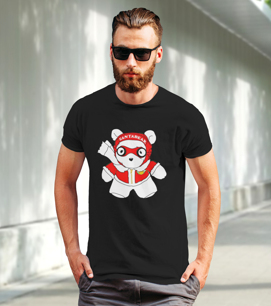 Santa Bear Aviator Christmas Minnesota T-Shirt