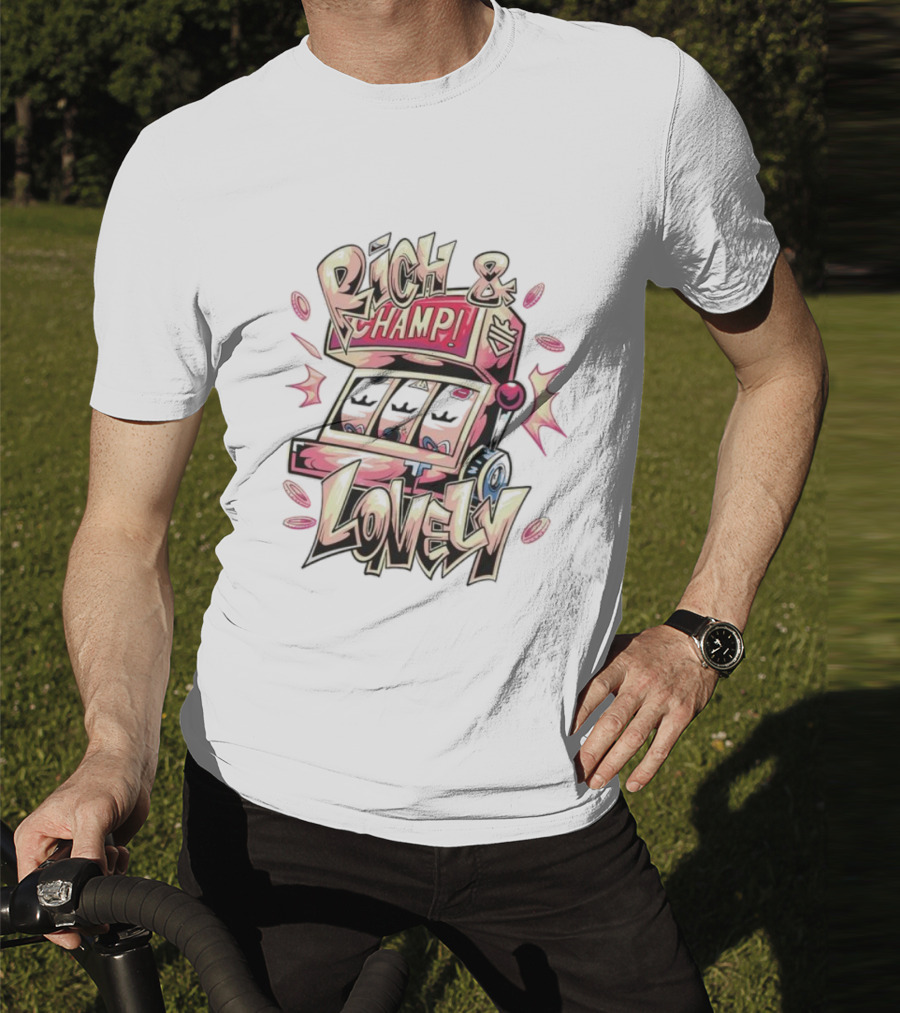 Rich And Champ Lovely Slot Machine Iconic T-Shirt