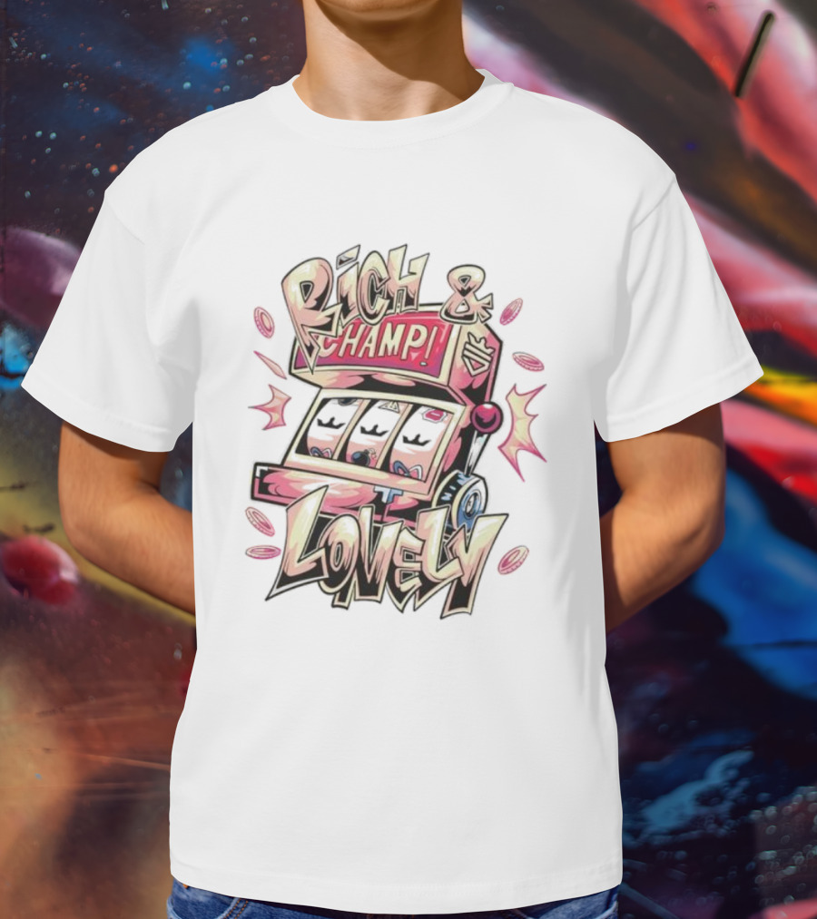 Rich And Champ Lovely Slot Machine Iconic T-Shirt
