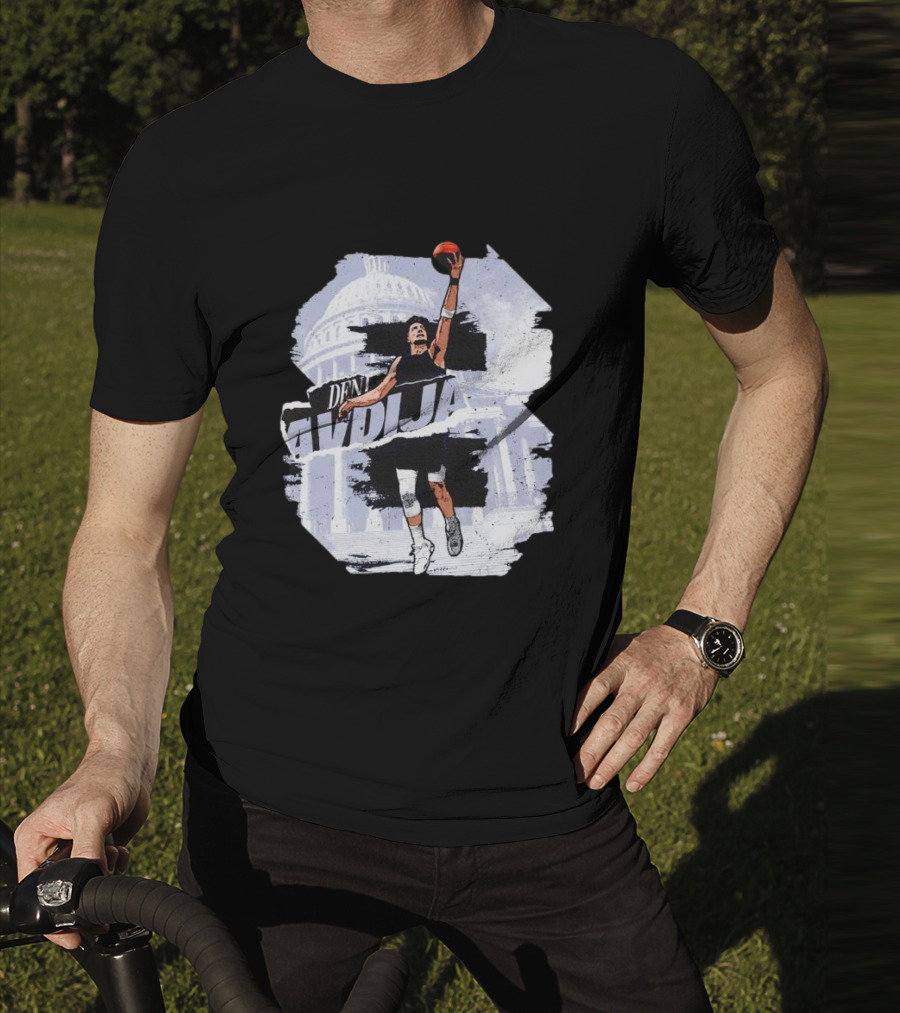 Deni Avdija Basketball Washington Capitol T-Shirt