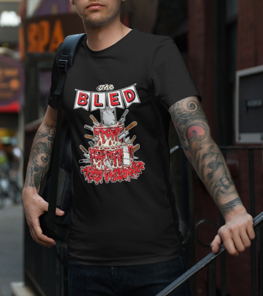 The Bled Red Wedding Bloody Knife Cake T-Shirt