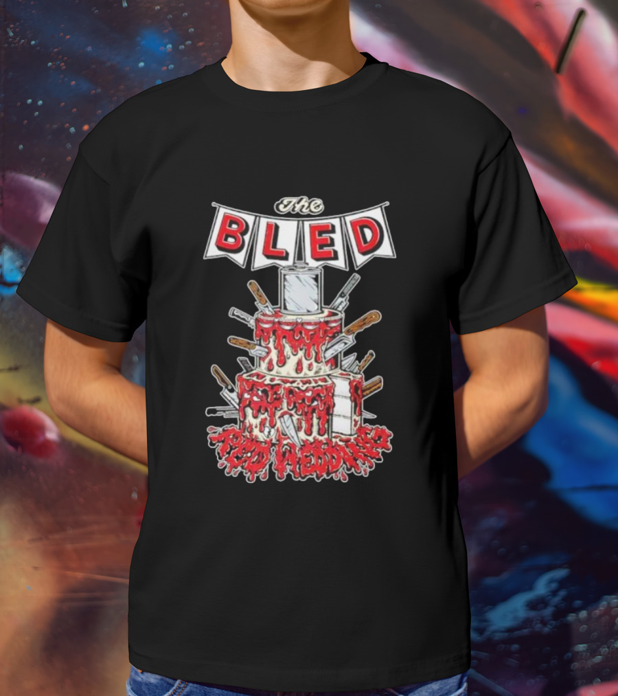 The Bled Red Wedding Bloody Knife Cake T-Shirt