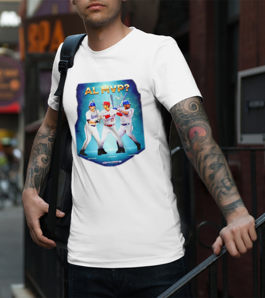 AL MVP Corey Seager Shohei Ohtani Marcus Semien Season Dreams T-Shirt