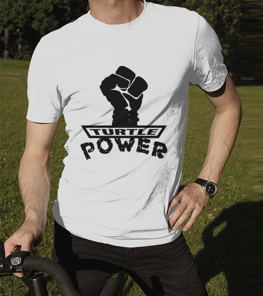Turtle Power Fist Revolution Bold Iconic T-Shirt