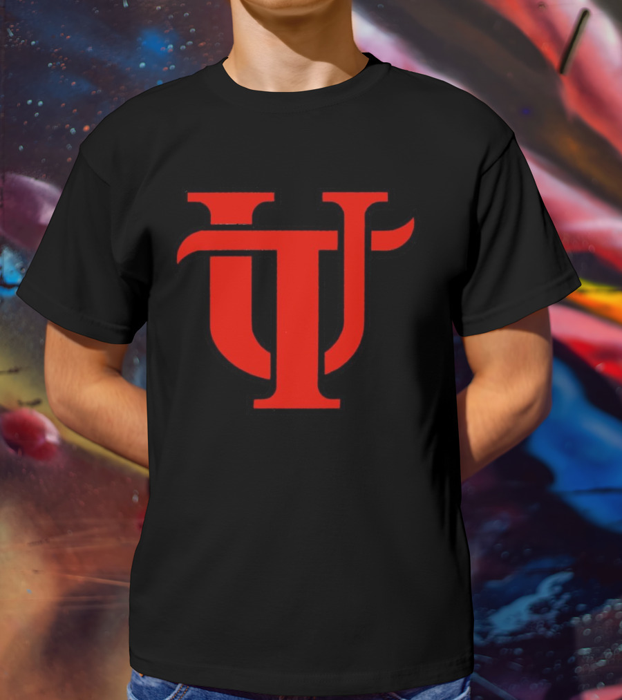 University Of Tampa UT Red Text T-Shirt