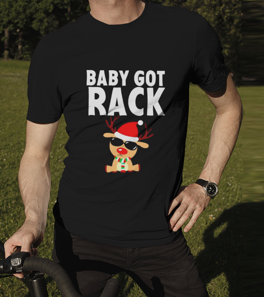 Baby Got Rack Reindeer Christmas T-Shirt