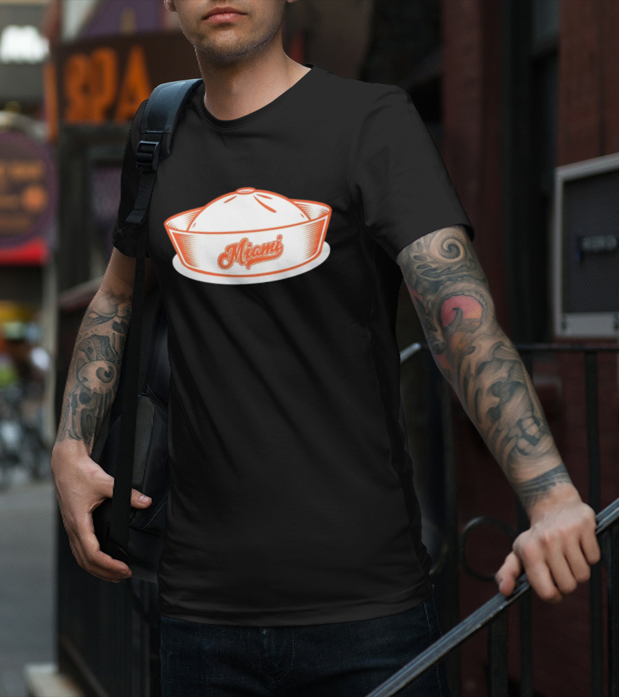 Miami Sailor Hat T-Shirt