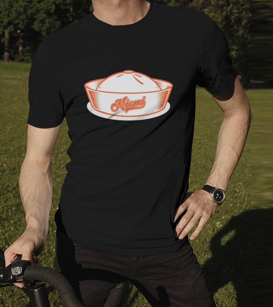 Miami Sailor Hat T-Shirt