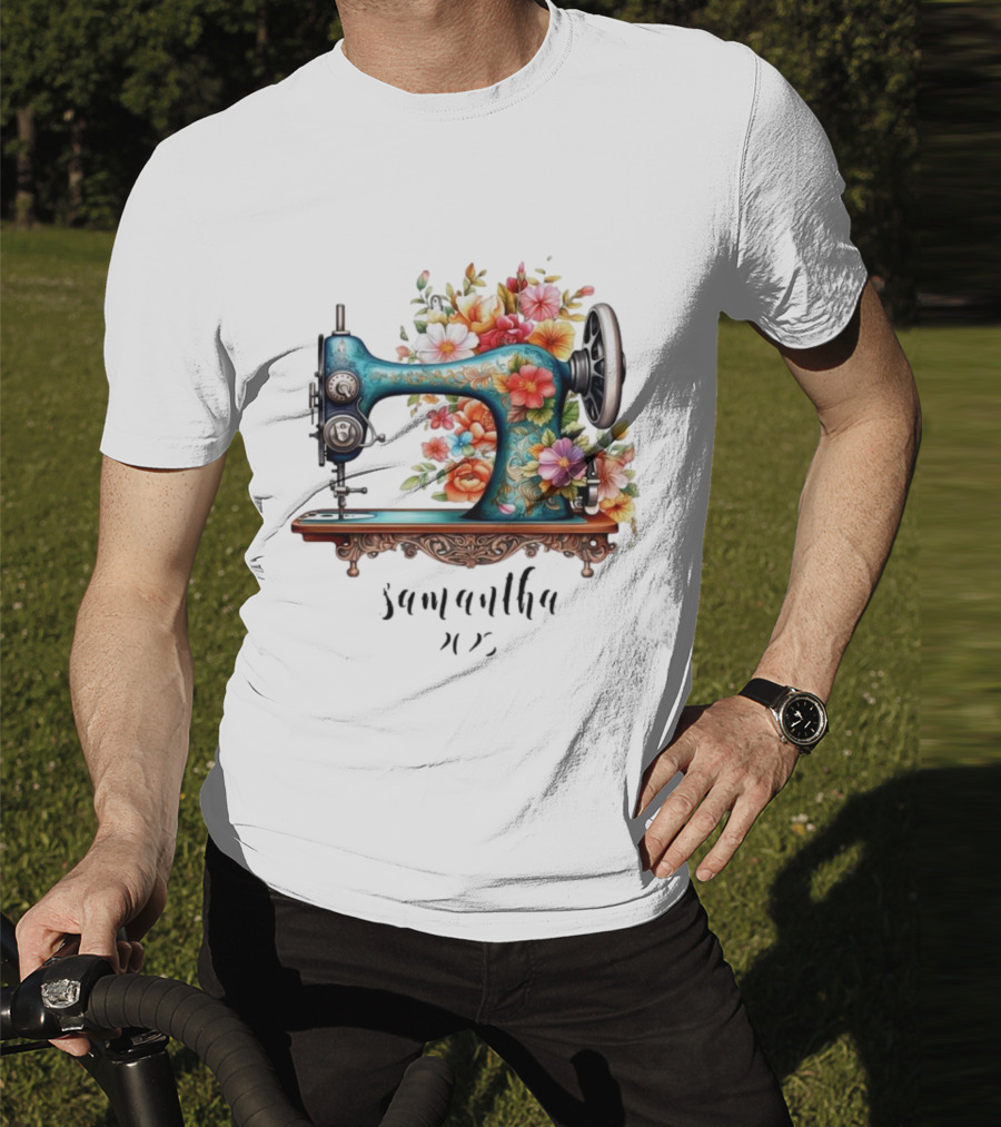 Sewing Machine Samantha Floral T-Shirt