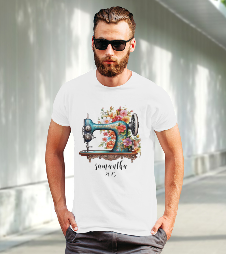 Sewing Machine Samantha Floral T-Shirt