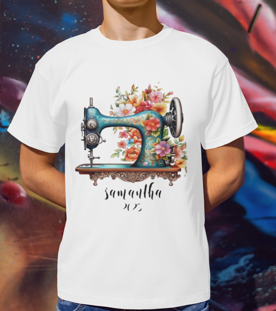 Sewing Machine Samantha Floral T-Shirt