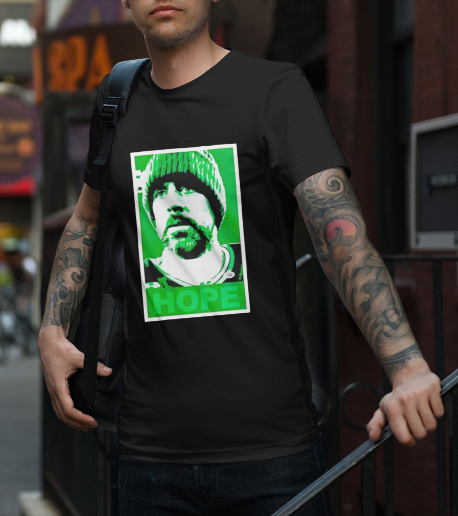 Aaron Rodgers Green Hope Ny T-Shirt