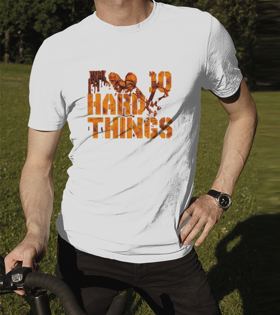 Do Hard Things Archery Bow And Arrow Drawing T-Shirt