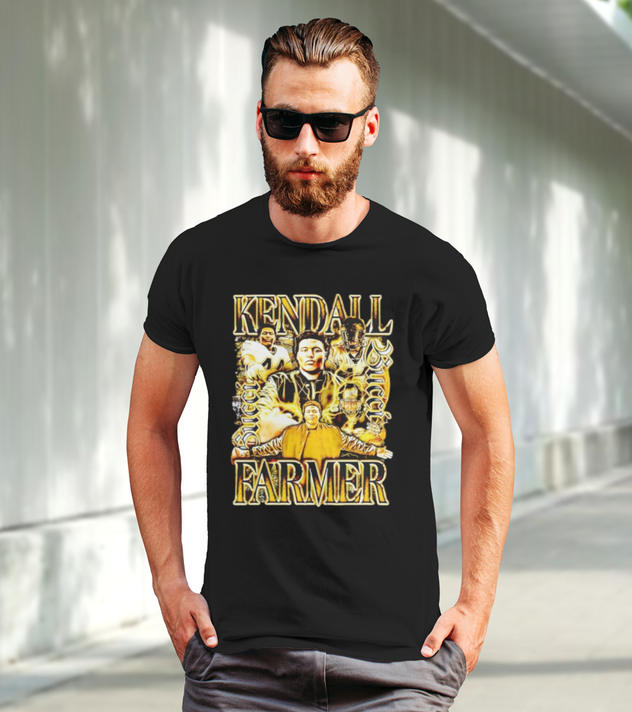 Kendall Buccii Farmer Appalachian Football Star T-Shirt