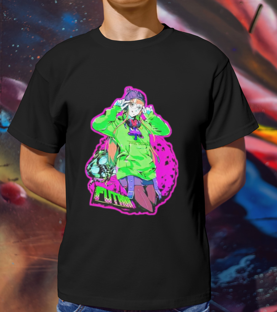 Persona 5 Futaba Sakura Neon Style T-Shirt