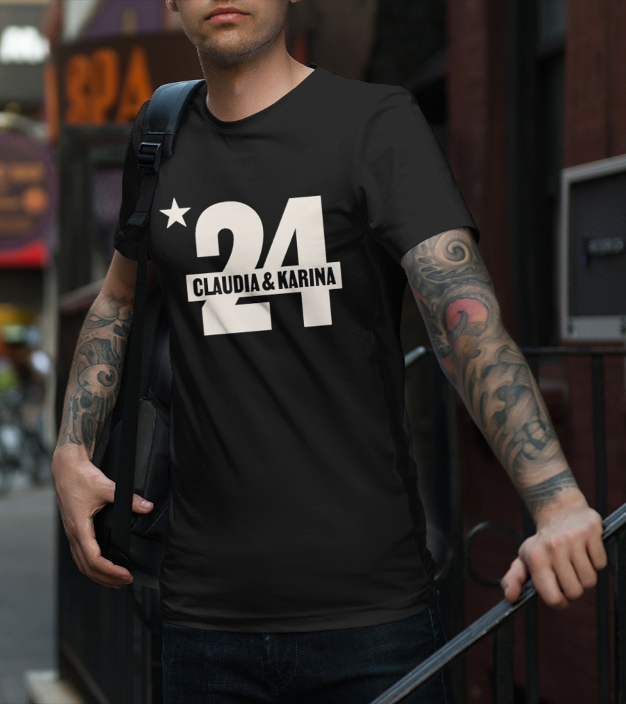 Claudia And Karina Star 24 T-Shirt