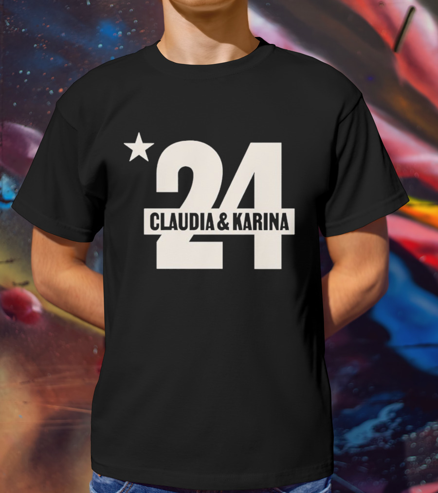 Claudia And Karina Star 24 T-Shirt