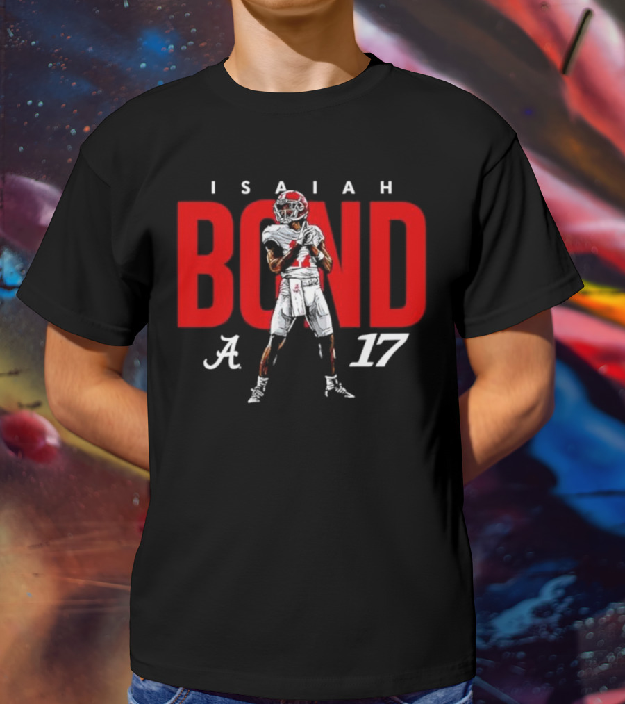 Isaiah Bond Alabama 17 Caricature T-Shirt