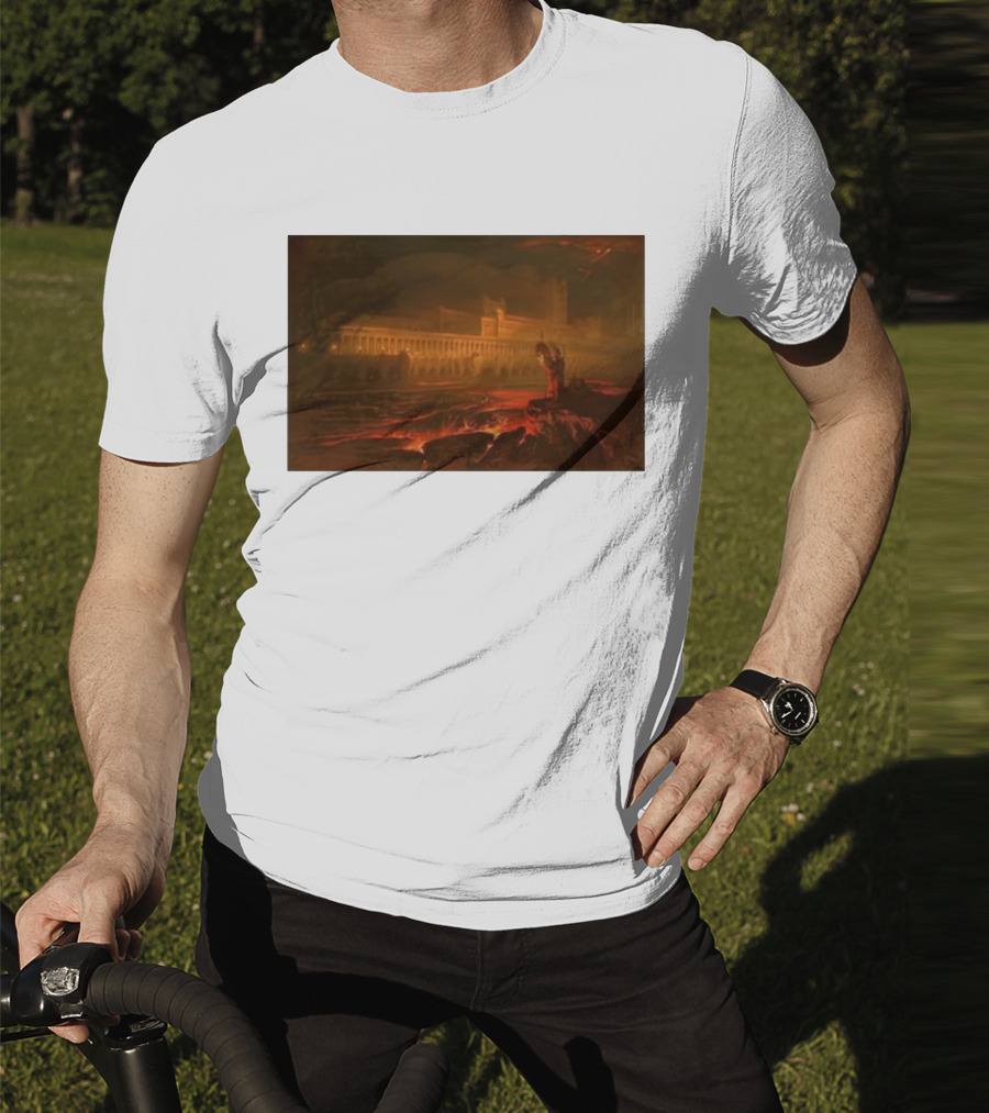 Birmingham John Martin Pandemonium Painting T-Shirt