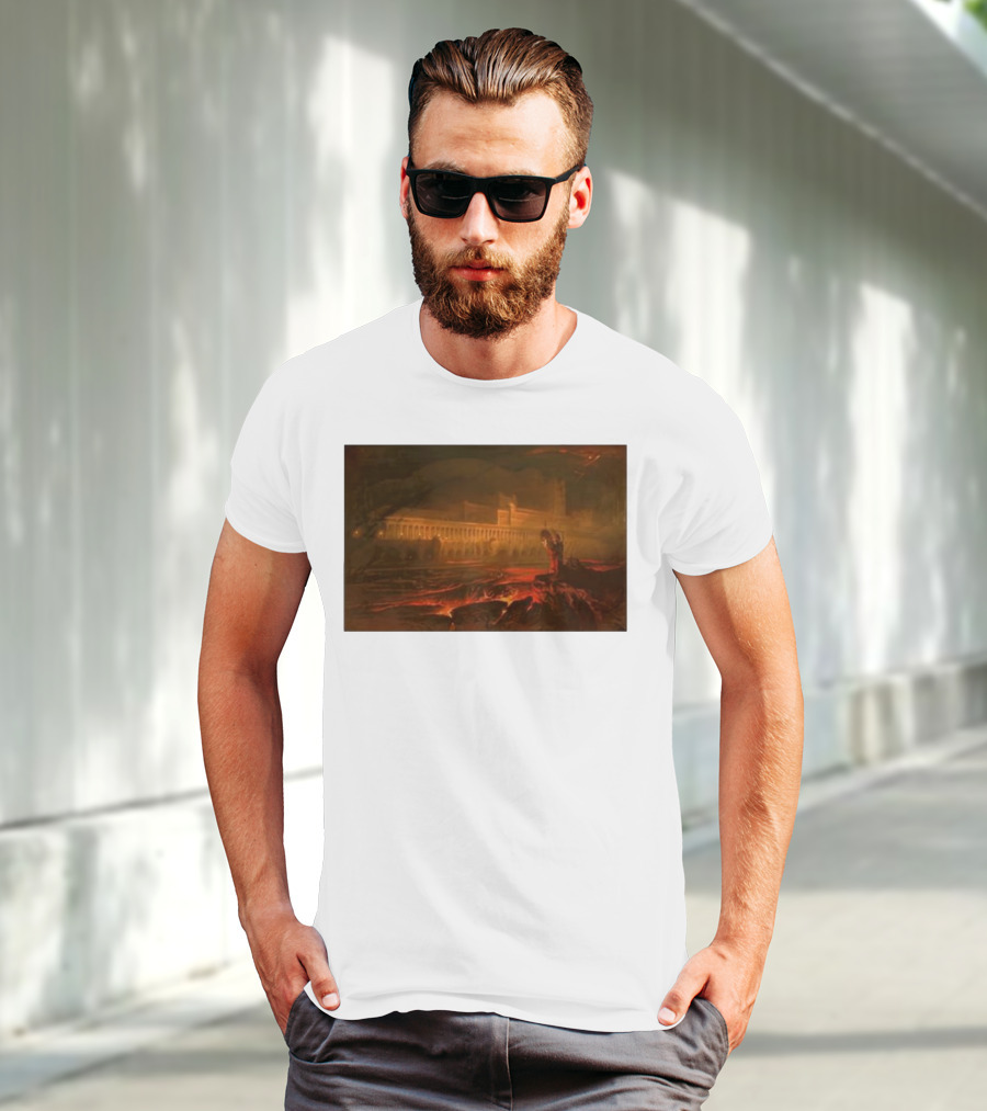 Birmingham John Martin Pandemonium Painting T-Shirt