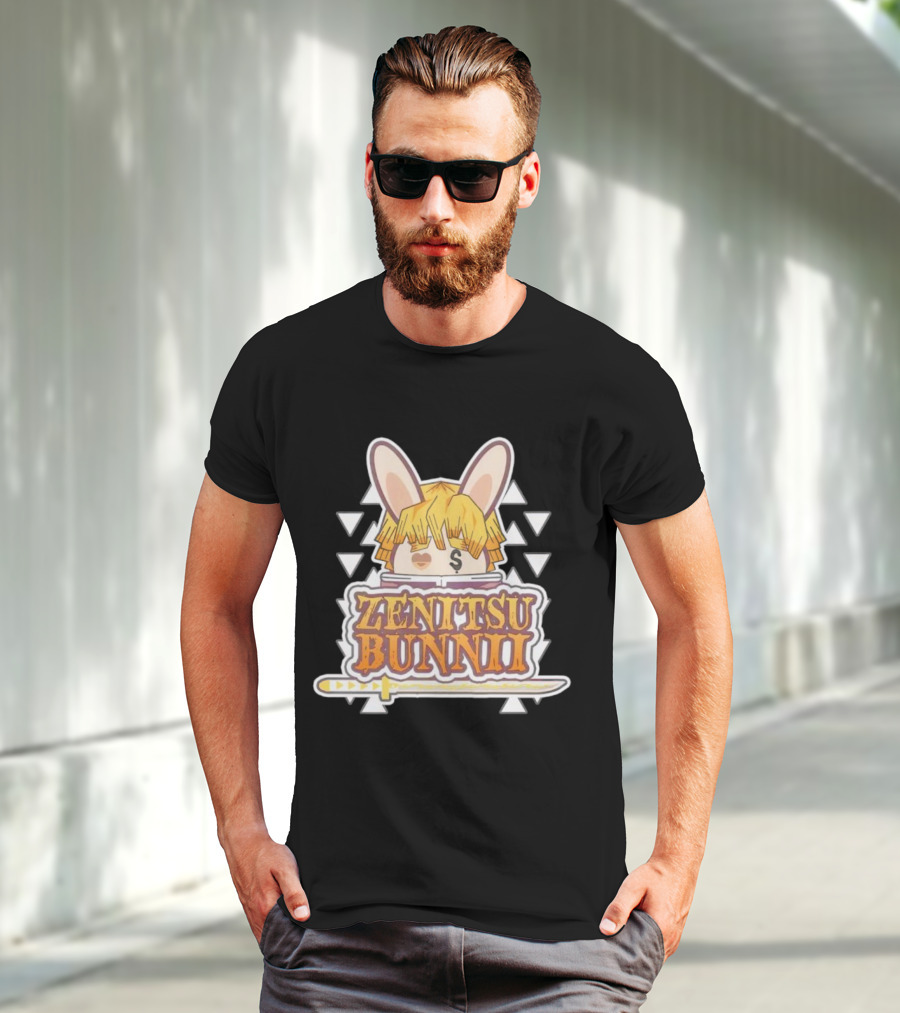 Zenitsu Bunnii Bunnii Gang Samurai Sword T-Shirt