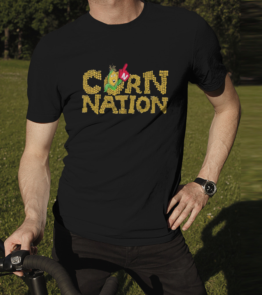 Cobby Corn Nation With Finger Pointing N T-Shirt