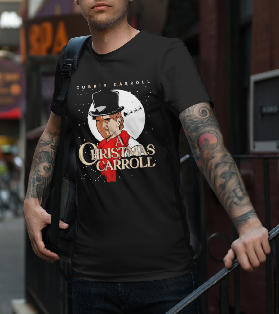 Corbin Carroll A Christmas Carroll Magic Winter Scene T-Shirt