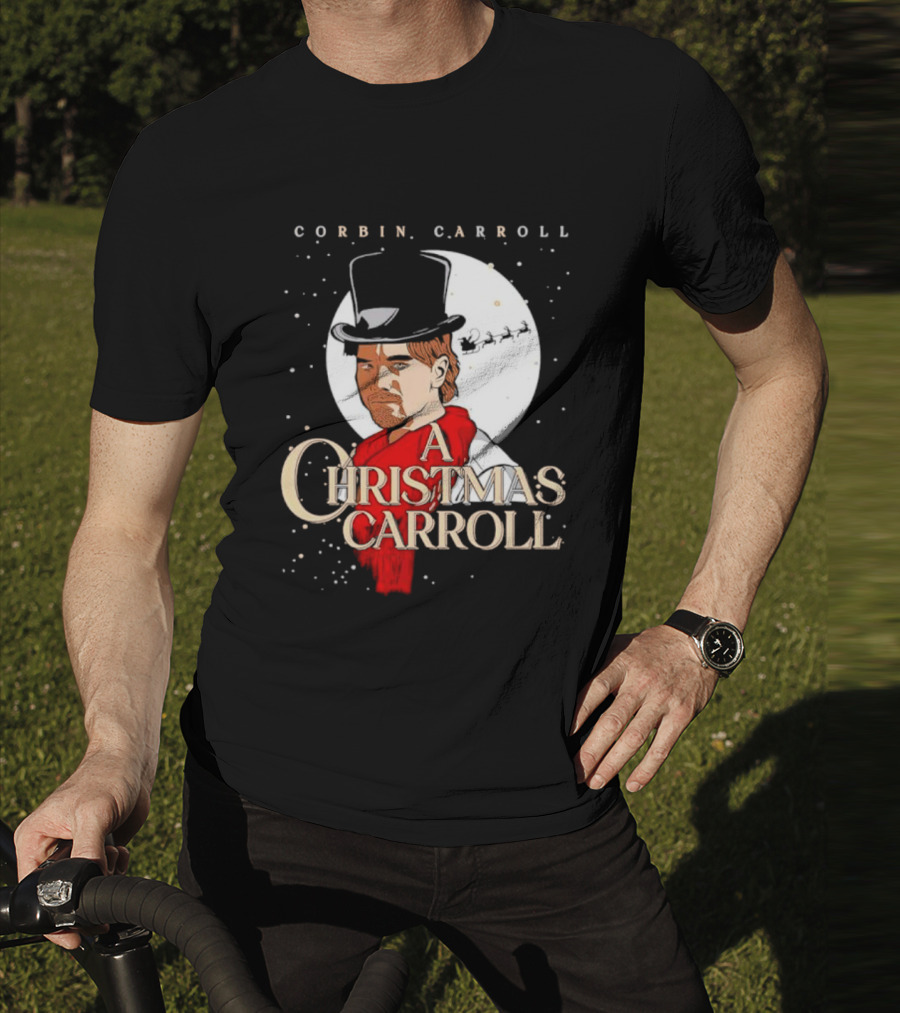 Corbin Carroll A Christmas Carroll Magic Winter Scene T-Shirt