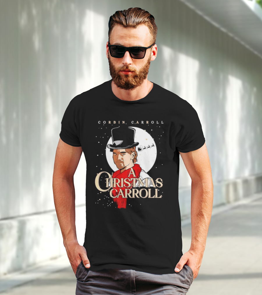 Corbin Carroll A Christmas Carroll Magic Winter Scene T-Shirt