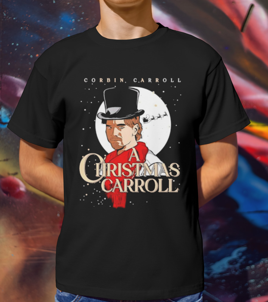 Corbin Carroll A Christmas Carroll Magic Winter Scene T-Shirt