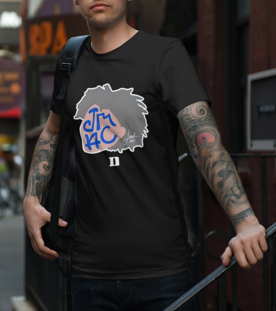 Jared McCain JMAC Signature Duke #0 T-Shirt