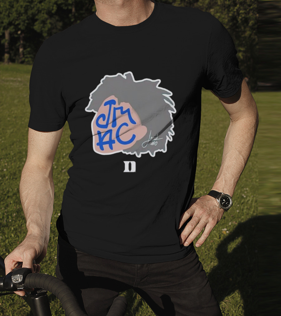 Jared McCain JMAC Signature Duke #0 T-Shirt