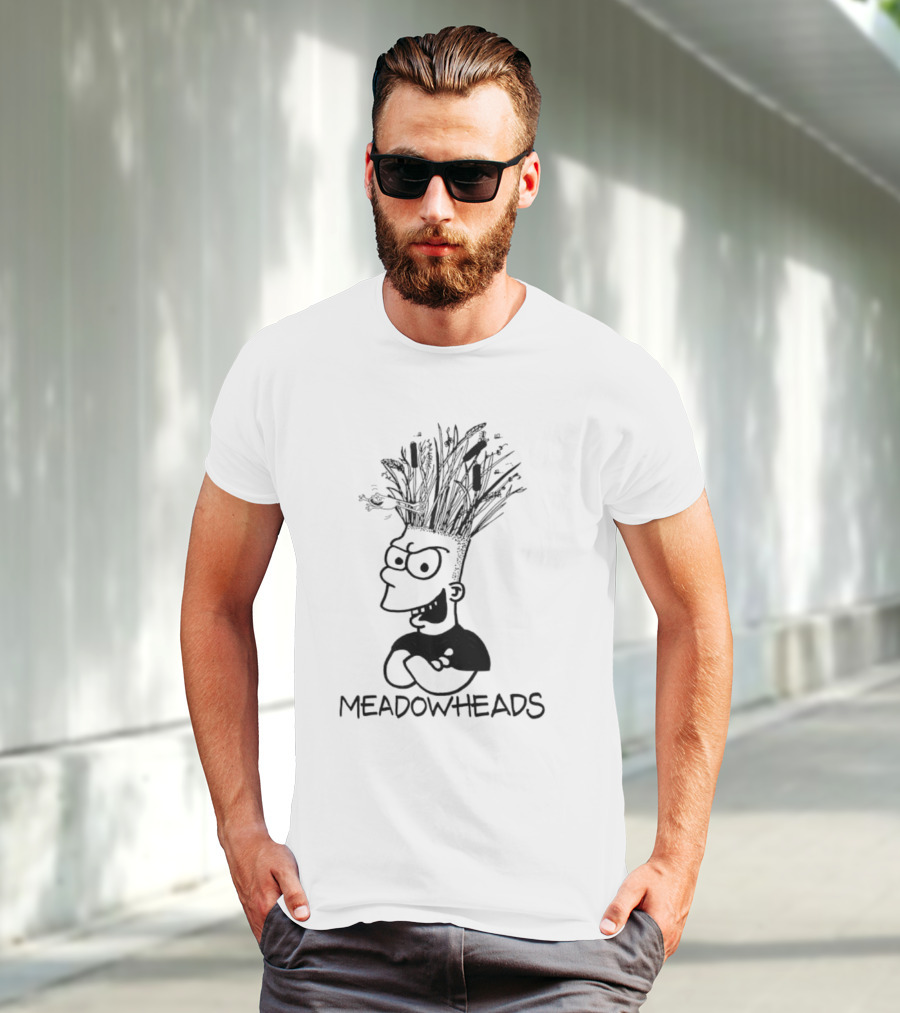 Bart Simpson Meadowheads Wild Hairstyle Adventure T-Shirt