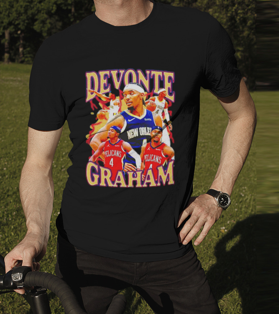 Devonte Graham New Orleans Pelicans Basketball T-Shirt