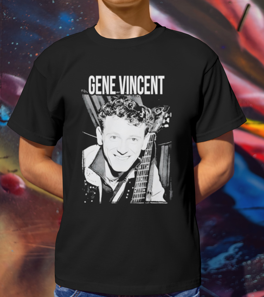 Gene Vincent Guitar T-Shirt