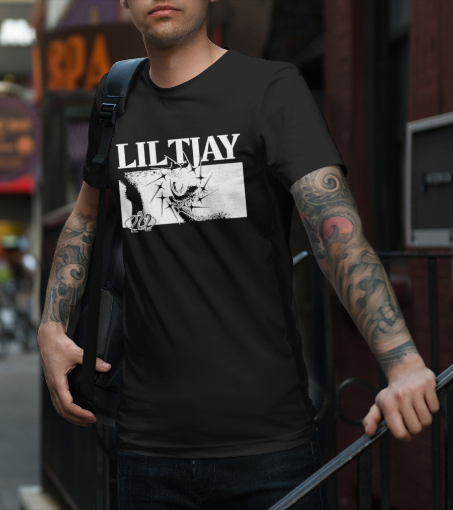 Lil Tjay 222 Spiked Eye T-Shirt