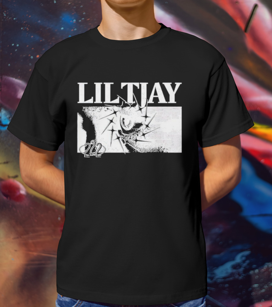 Lil Tjay 222 Spiked Eye T-Shirt