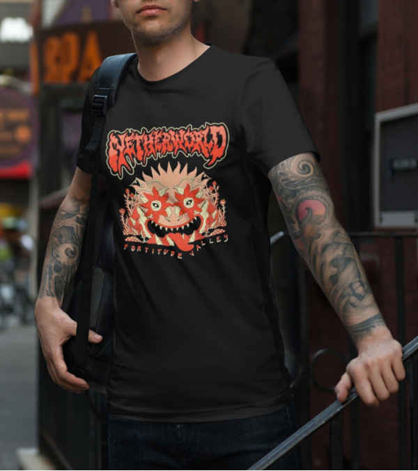 Netherworld Fortitude Valley Arcade Ghastly Floral T-Shirt