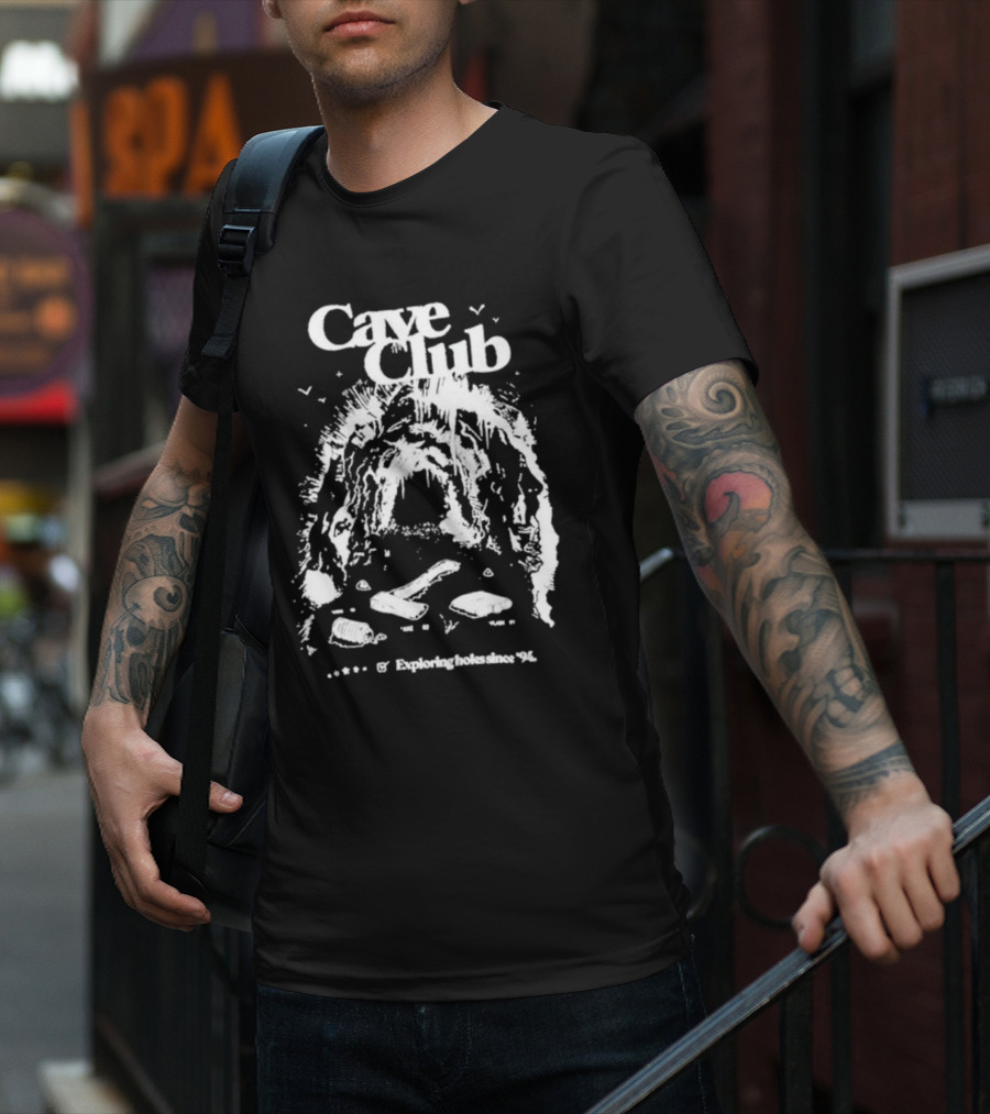 Cave Club Exploring Holes Since '96 T-Shirt