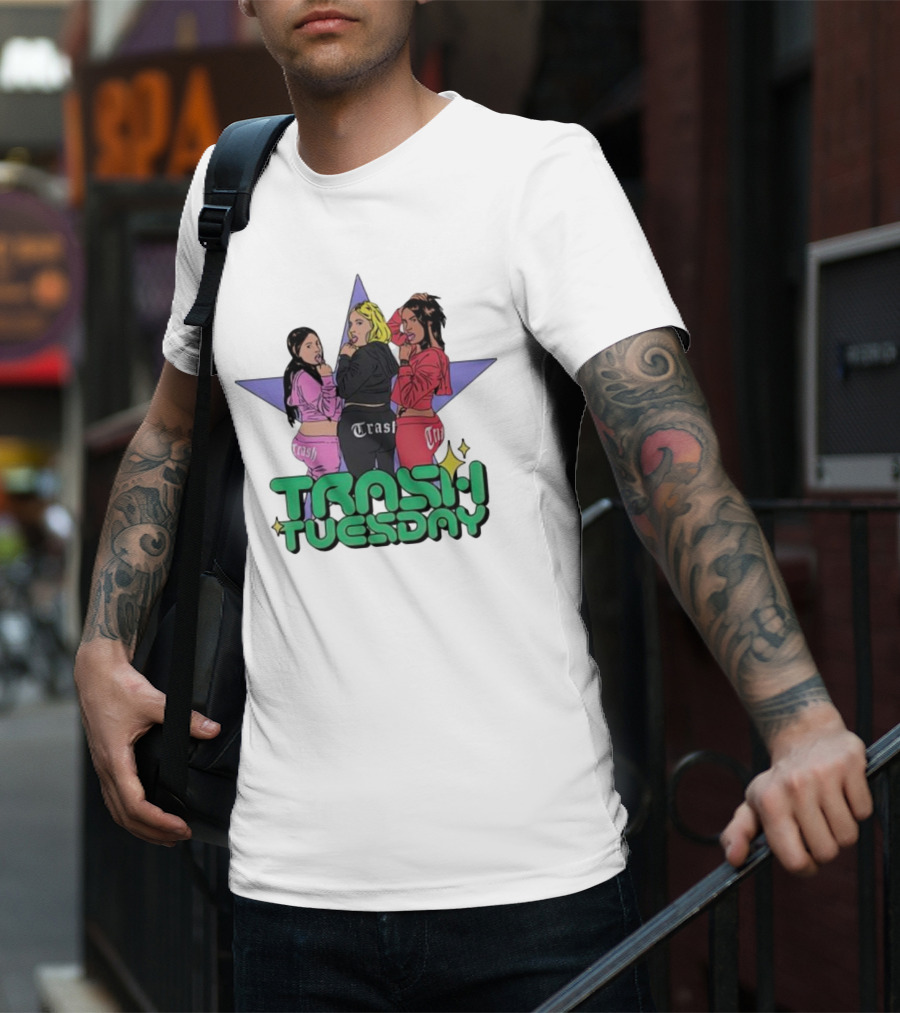 Trash Tuesday Star Trio T-Shirt