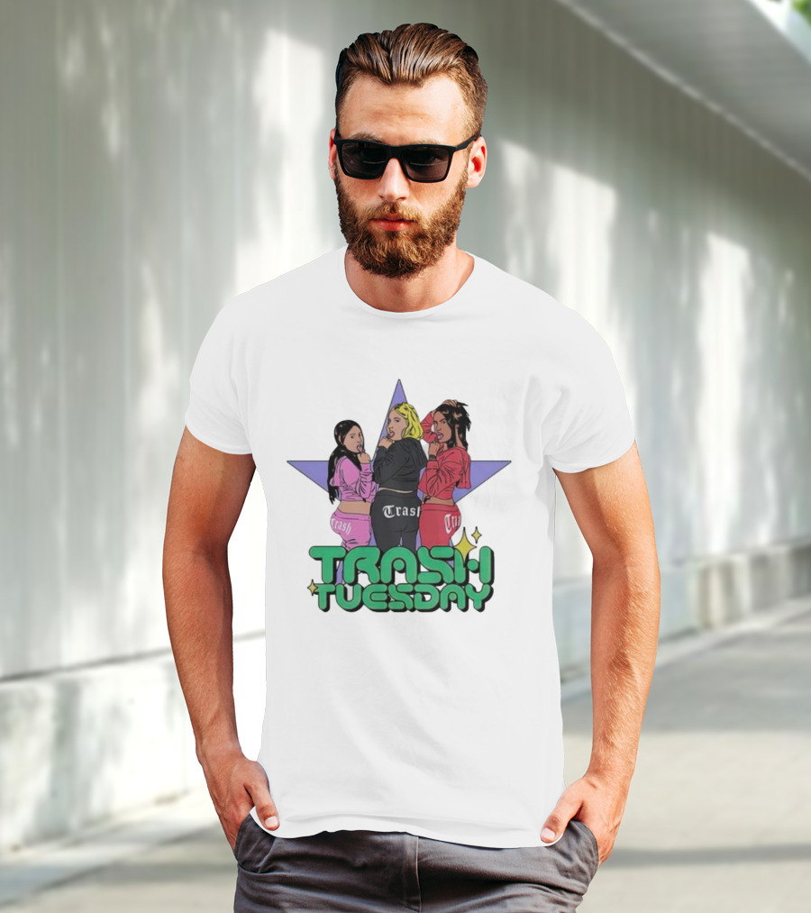 Trash Tuesday Star Trio T-Shirt
