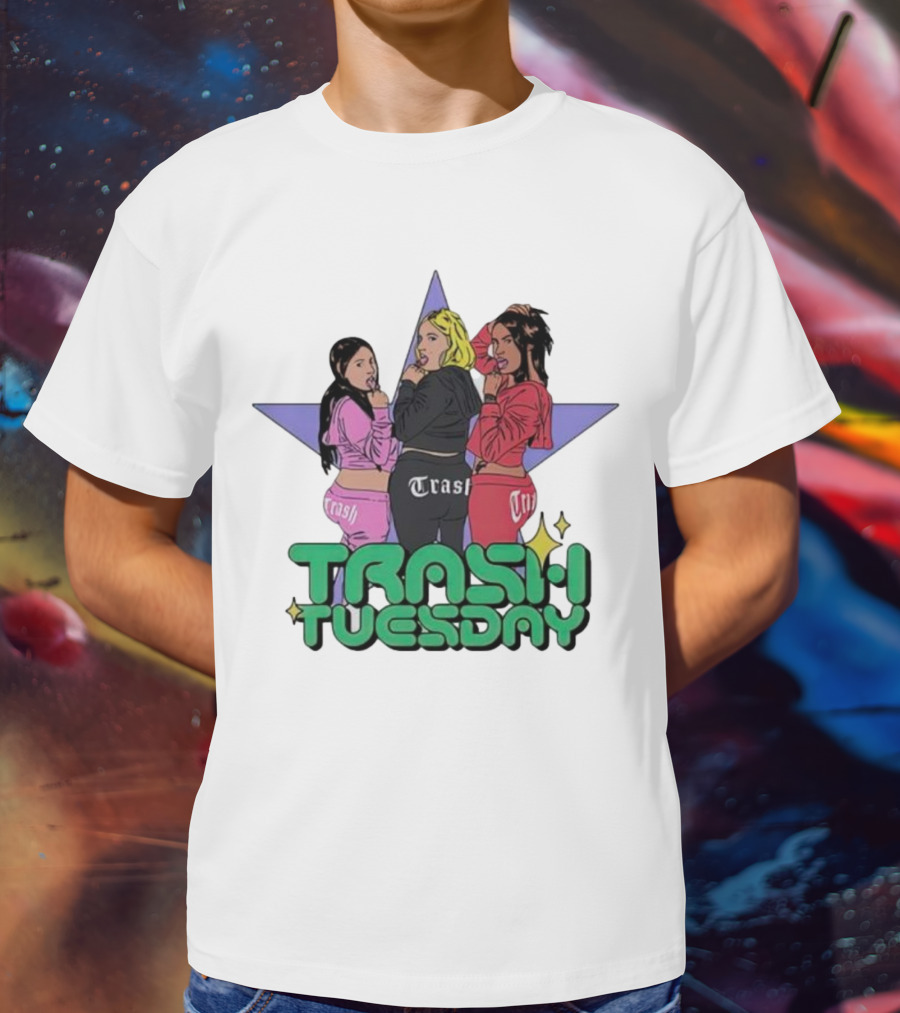 Trash Tuesday Star Trio T-Shirt