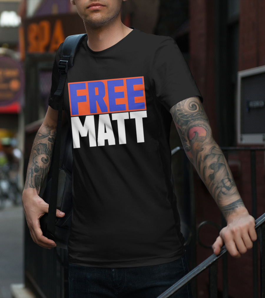 Free Matt FC Cincinnati Soccer Fan Support T-Shirt