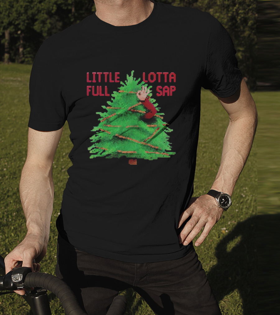 National Lampoon’s Christmas Vacation Little Full Lotta Sap Tree Scene T-Shirt