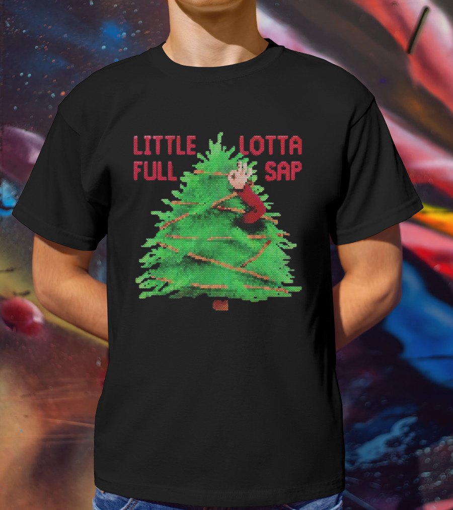 National Lampoon’s Christmas Vacation Little Full Lotta Sap Tree Scene T-Shirt