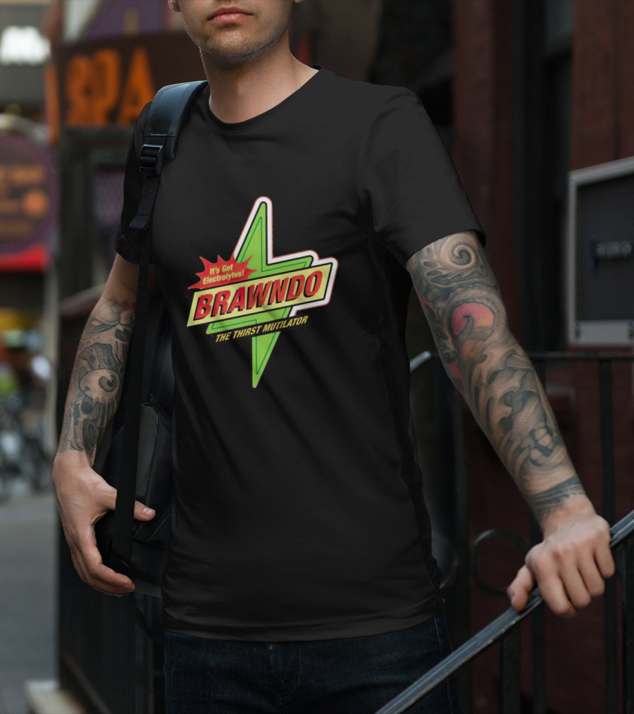 Brawndo It's Got Electrolytes The Thirst Mutilator T-Shirt