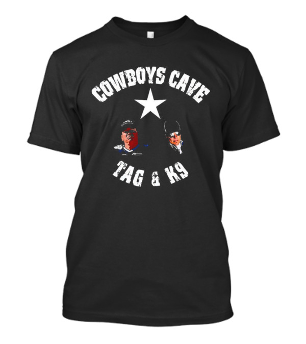 Cowboys Cave Tag And K9 Star T-Shirt