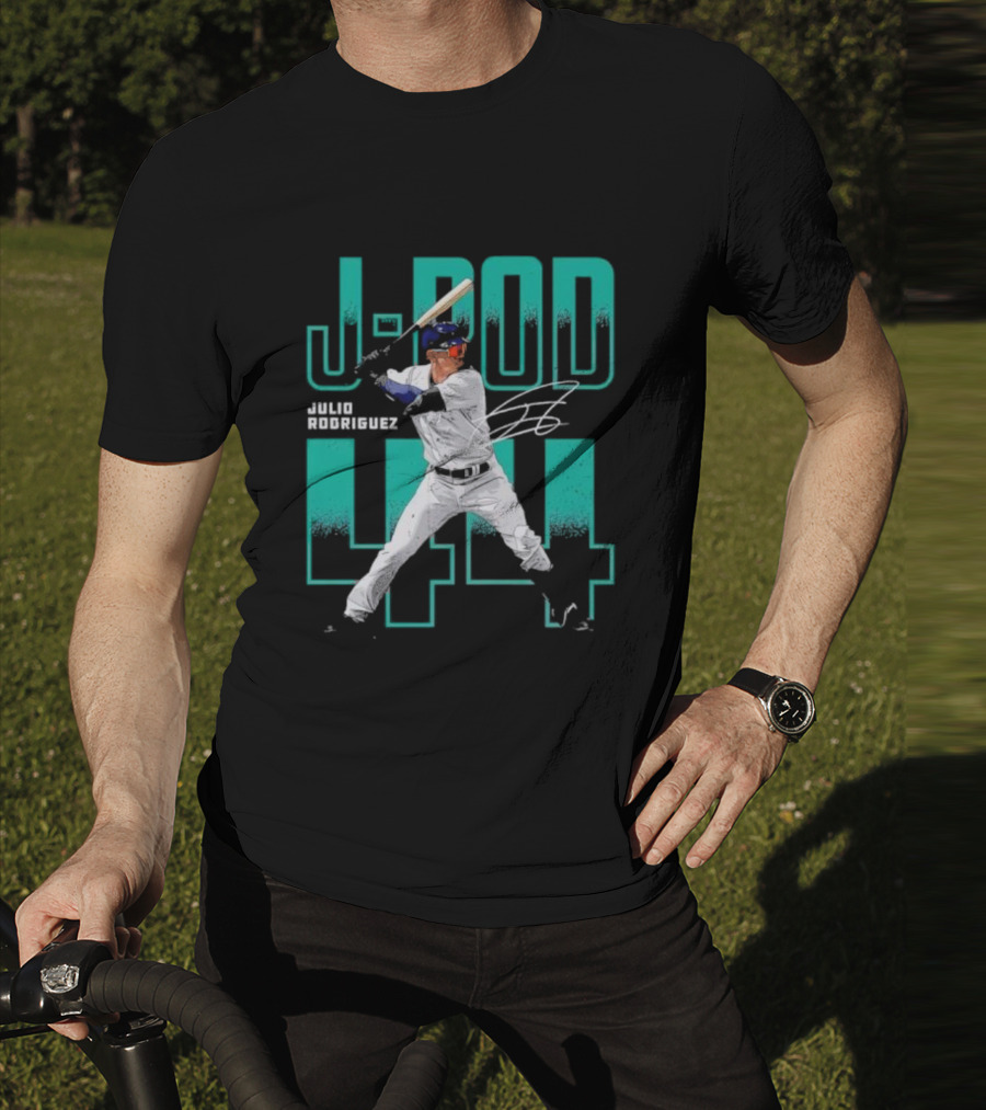 J-Rod Julio Rodriguez 44 Seattle Baseball Player Signature T-Shirt