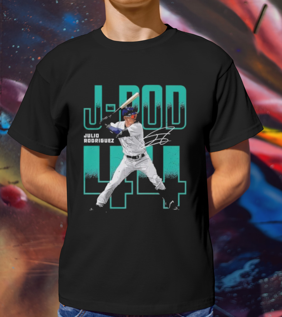 J-Rod Julio Rodriguez 44 Seattle Baseball Player Signature T-Shirt